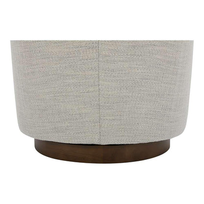 Moes Home - Oscy Swivel Chair Splashed White - KQ-1015-05 veiw 10