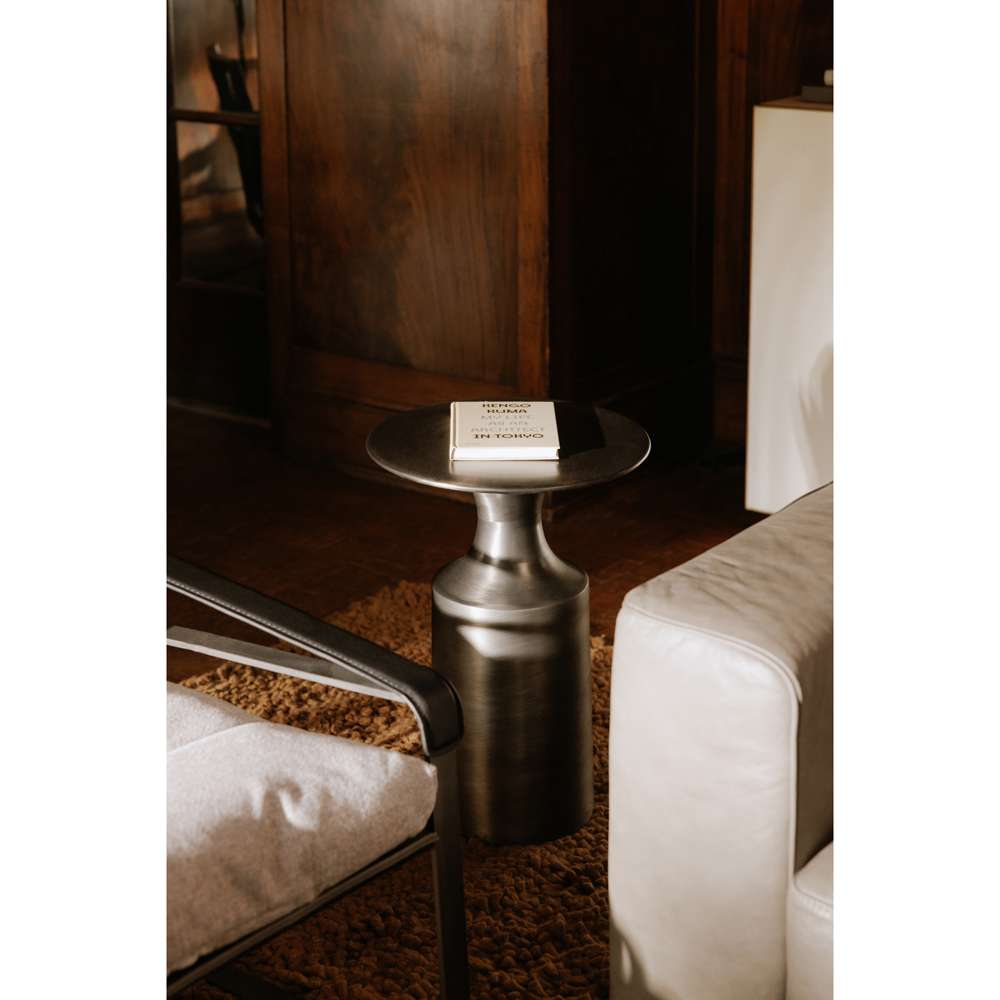 Moes Home - Rassa Polished Zinc Accent Table - FI-1105-54 veiw 4