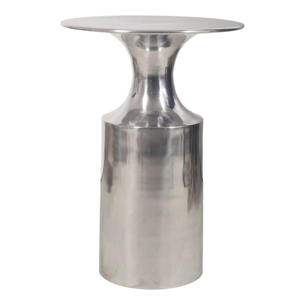 Moes Home - Rassa Polished Silver Accent Table - FI-1105-30 veiw 1