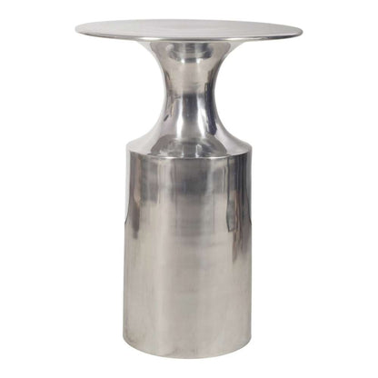 Moes Home - Rassa Polished Silver Accent Table - FI-1105-30 veiw 1