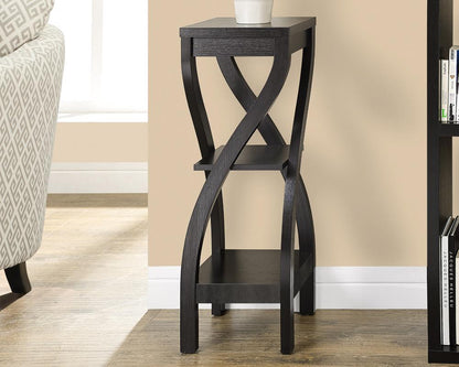 Monarch Specialties - Accent Table, Side, End, Plant Stand, Square, Living Room, Bedroom, Laminate, Brown, Contemporary, Modern - I-2478 veiw 1