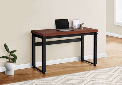 Monarch Specialties - Computer Desk, Home Office, Standing, Adjustable, 48inL, Work, Laptop, Metal, Laminate, Brown, Black, Contemporary, Modern - I-7676 veiw 1