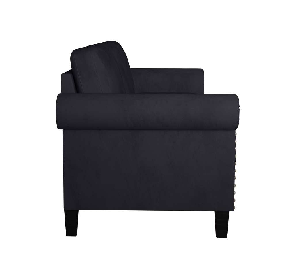 New Classic Furniture - Alani Accent Chair-Black - UKD16-10-BLK veiw 2