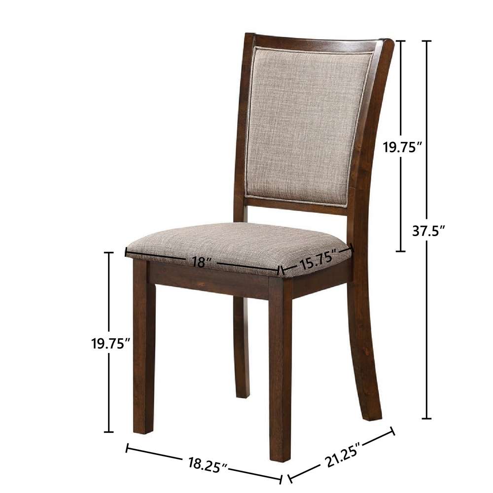 New Classic Furniture - Amy 5 Pc Dining Set-Cherry - D3651-50S-CHY veiw 3