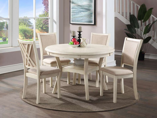 New Classic Furniture - Amy 5 Pc Dining Set-Gray - D3651-50S-GRY veiw 1