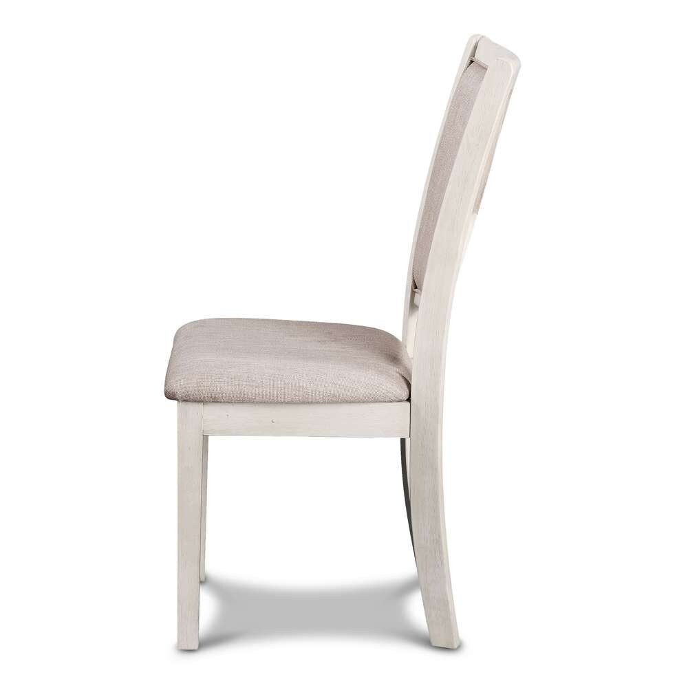 New Classic Furniture - Amy 60in Counter Table and Chairs With Stg (5 Pc) -2 Tone Bisque - D3651-60CS-BSQ veiw 3