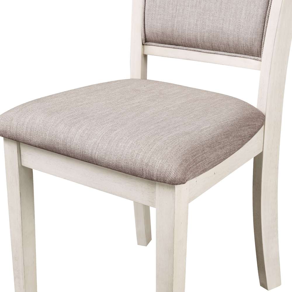 New Classic Furniture - Amy 60in Counter Table and Chairs With Stg (5 Pc) -2 Tone Bisque - D3651-60CS-BSQ veiw 5