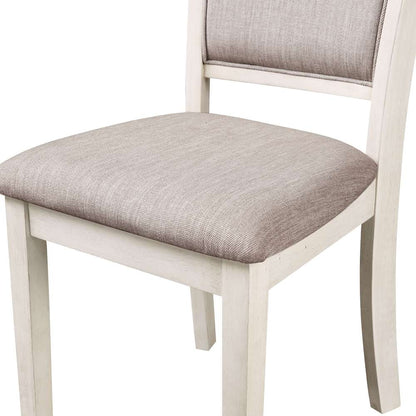 New Classic Furniture - Amy 60in Counter Table and Chairs With Stg (5 Pc) -2 Tone Bisque - D3651-60CS-BSQ veiw 5