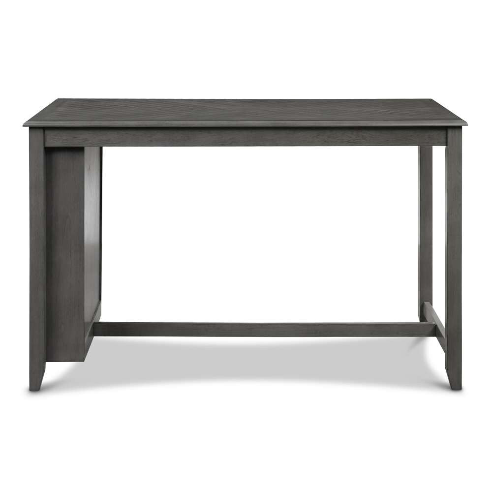 New Classic Furniture - Amy 60in Counter Table and Chairs With Stg (5 Pcs) -Gray - D3651-60CS-GRY veiw 6
