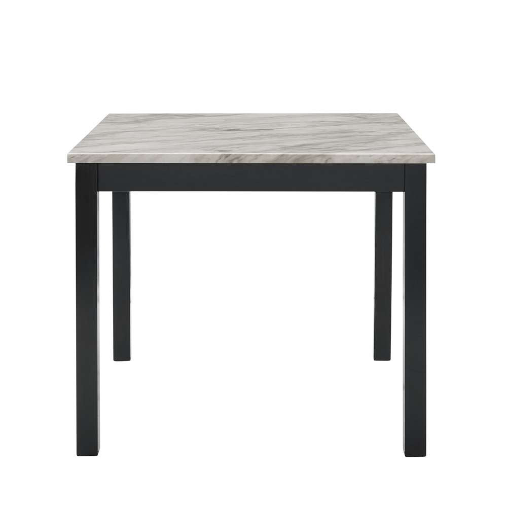 New Classic Furniture - Celeste 5Pc 42in Marble Finish Counter Table & 4 Chairs-Blue - D400-52S-BLU veiw 3