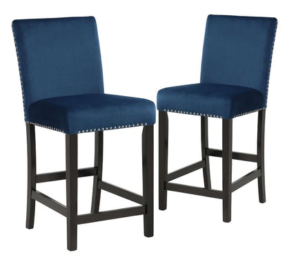 New Classic Furniture - Celeste Counter Height Chair-Blue (Set of 2) - D400-22-BLU veiw 1