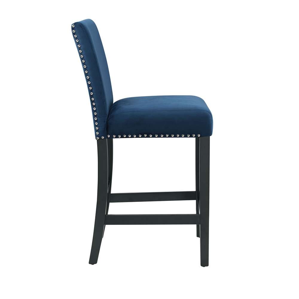 New Classic Furniture - Celeste Counter Height Chair-Blue (Set of 2) - D400-22-BLU veiw 3