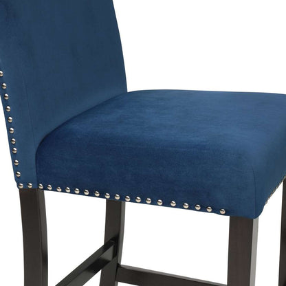 New Classic Furniture - Celeste Counter Height Chair-Blue (Set of 2) - D400-22-BLU veiw 5