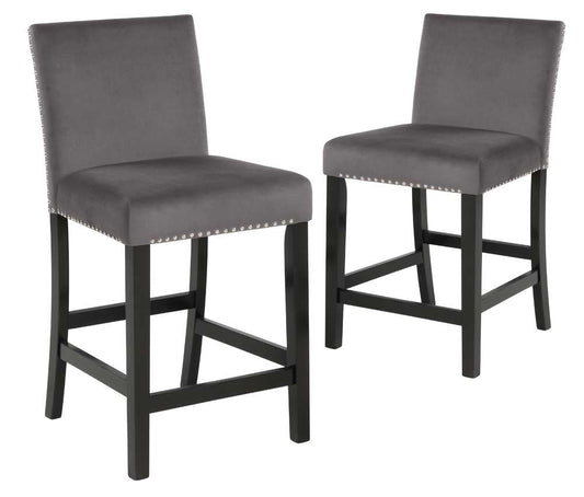 New Classic Furniture - Celeste Counter Chair-Gray (Set of 2) - D400-22-GRY veiw 1