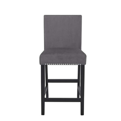 New Classic Furniture - Celeste Counter Chair-Gray (Set of 2) - D400-22-GRY veiw 2