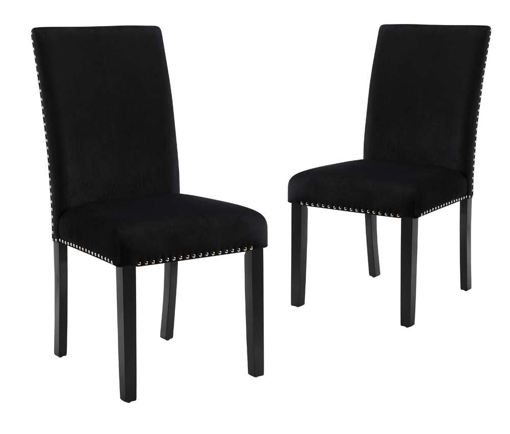 New Classic Furniture - Celeste Dining Chair-Black (Set of 2) - D400-20-BLK veiw 1