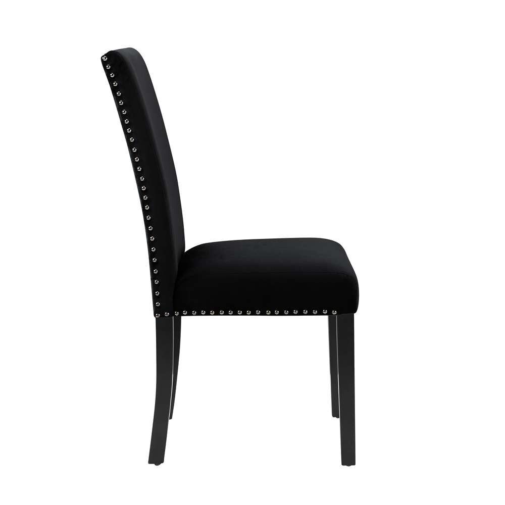 New Classic Furniture - Celeste Dining Chair-Black (Set of 2) - D400-20-BLK veiw 3