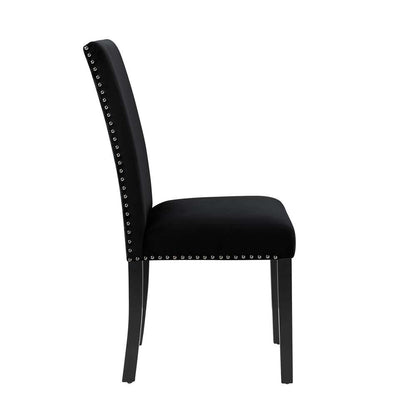 New Classic Furniture - Celeste Dining Chair-Black (Set of 2) - D400-20-BLK veiw 3