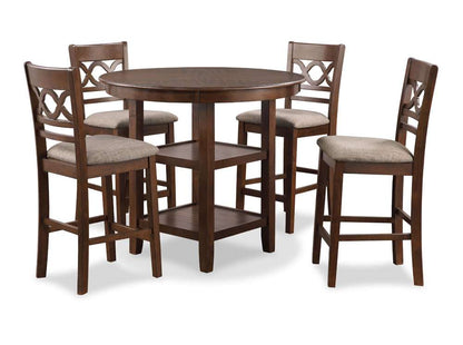 New Classic Furniture - Cori Counter 5 Pc Set-Cherry - D1719-52S-CHY veiw 1