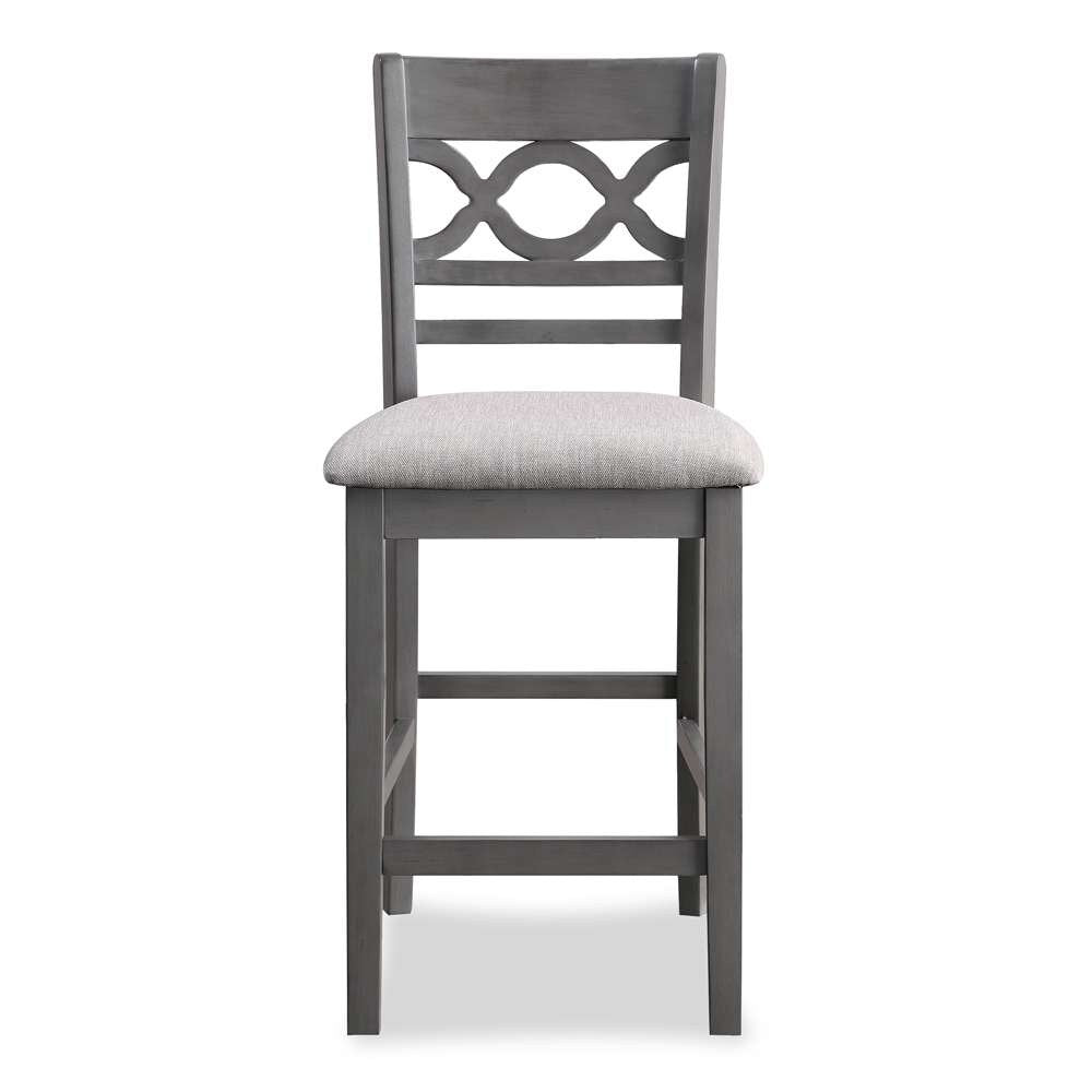 New Classic Furniture - Cori Counter 5 Pc Set-Gray - D1719-52S-GRY veiw 6