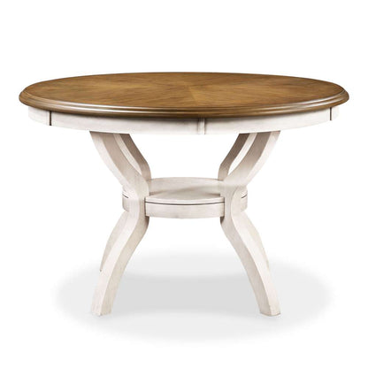 New Classic Furniture - Cori Round Dining 5 Pc Set-Bisque/Brown - D1719-50S-BSQ veiw 3