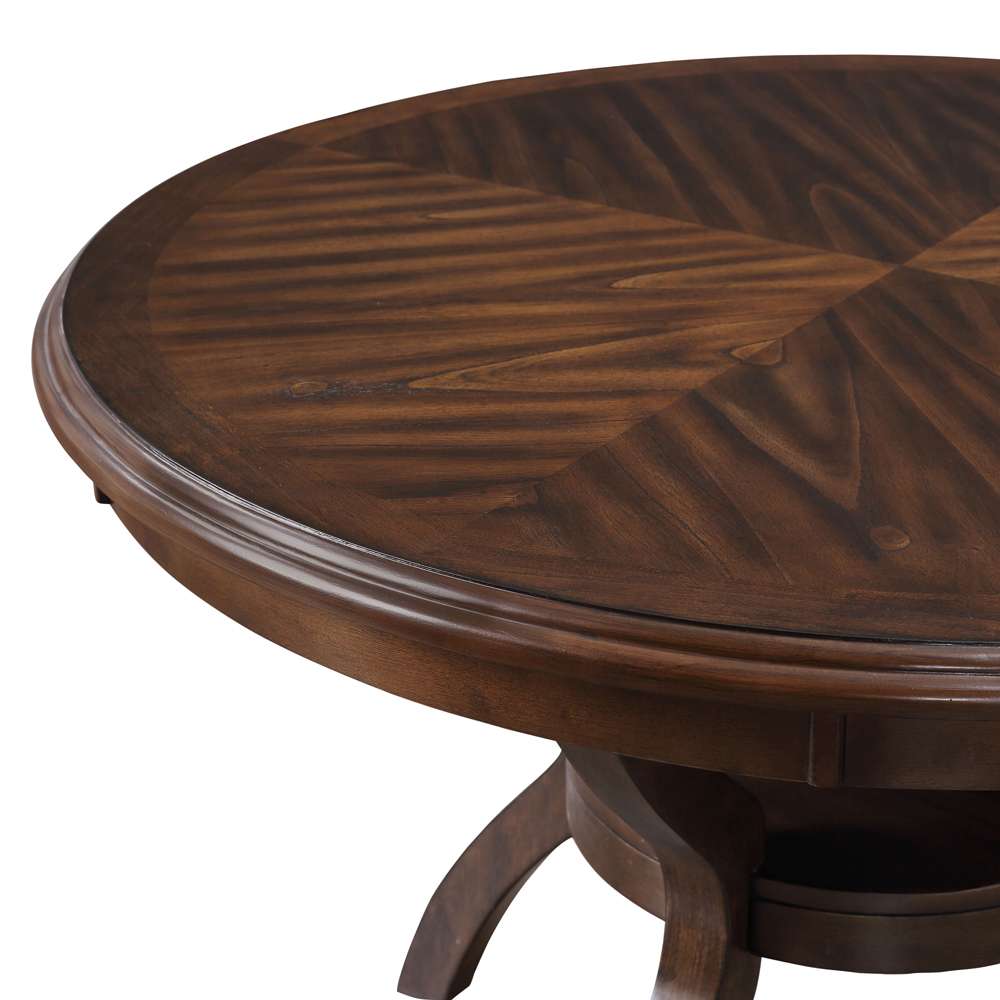 New Classic Furniture - Cori Round Dining 5 Pc Set-Cherry - D1719-50S-CHY veiw 4