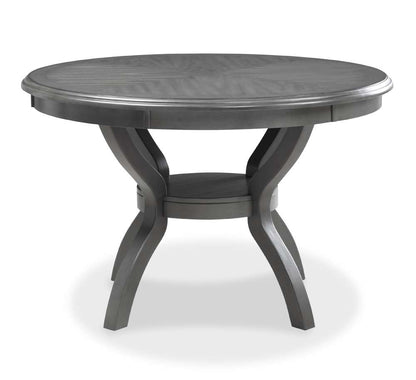 New Classic Furniture - Cori Round Dining 5 Pc Set-Gray - D1719-50S-GRY veiw 3