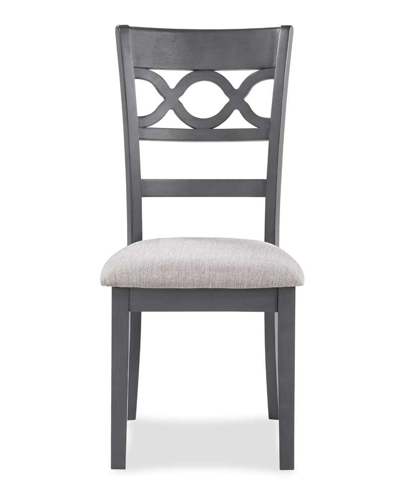 New Classic Furniture - Cori Round Dining 5 Pc Set-Gray - D1719-50S-GRY veiw 7