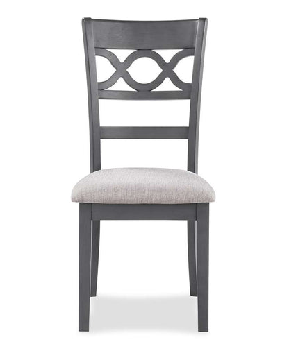 New Classic Furniture - Cori Round Dining 5 Pc Set-Gray - D1719-50S-GRY veiw 7