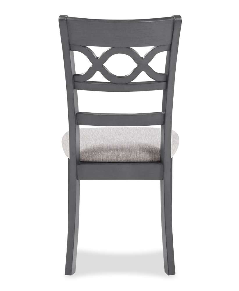 New Classic Furniture - Cori Round Dining 5 Pc Set-Gray - D1719-50S-GRY veiw 9