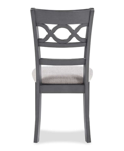 New Classic Furniture - Cori Round Dining 5 Pc Set-Gray - D1719-50S-GRY veiw 9