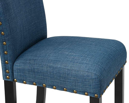 New Classic Furniture - Crispin Marine Blue Counter Chair (Set of 2) - D162-CS-MAR veiw 3