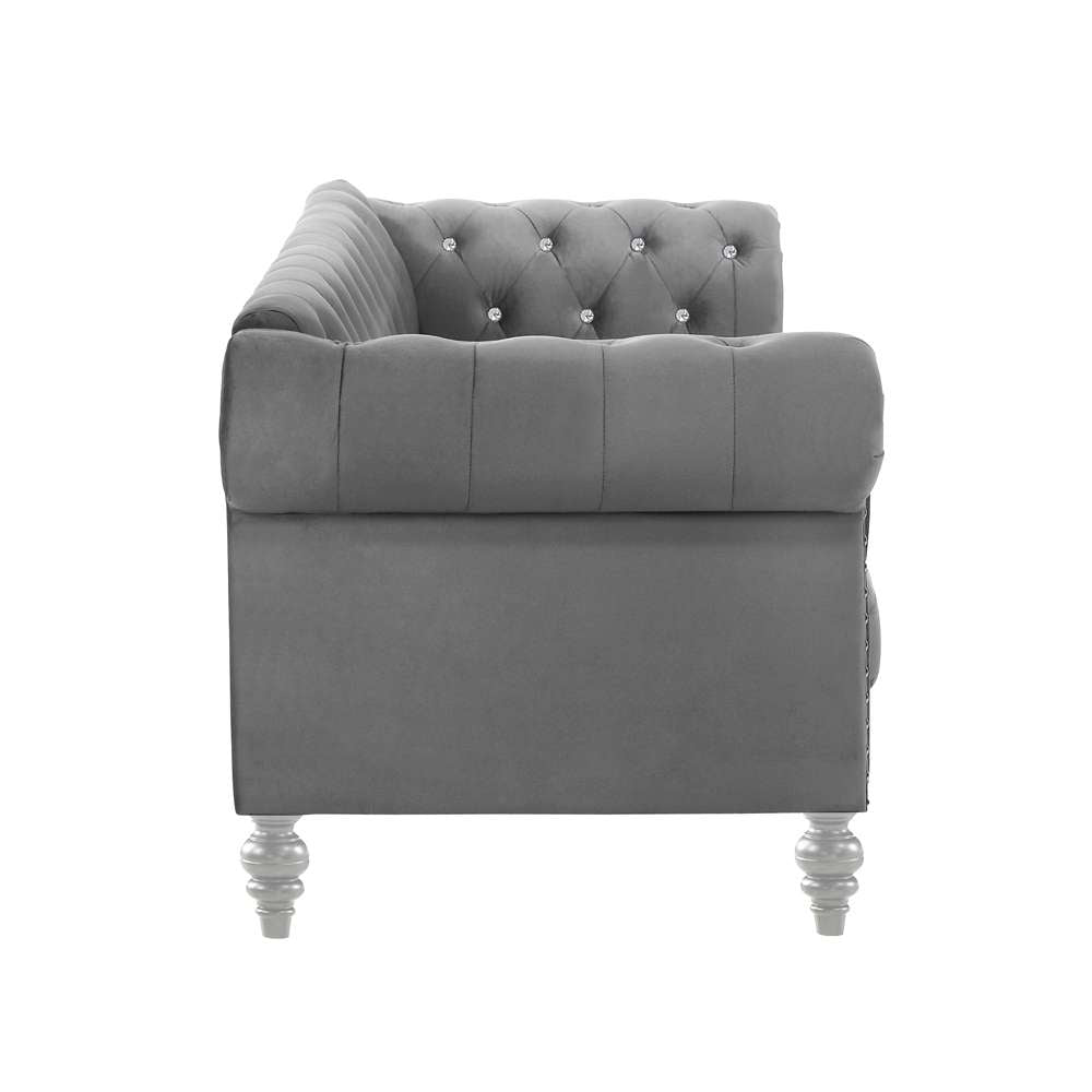 New Classic Furniture - Emma Crystal Chair-Royal Blue - UKD13-10-BLUC veiw 2
