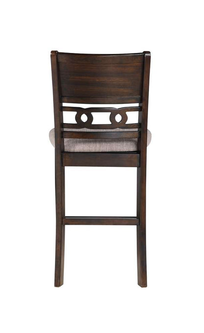 New Classic Furniture - Gia 5Pc 42in Square Counter Table & 4 Chairs-Cherry - D1701-542-CHY veiw 2