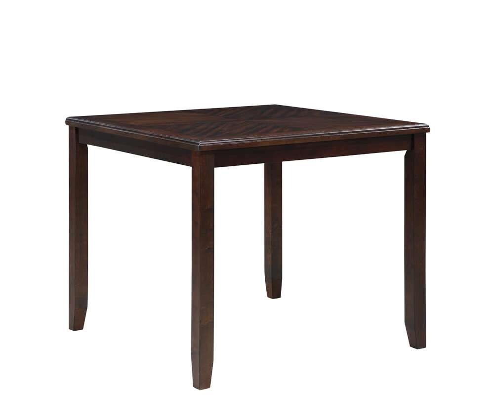 New Classic Furniture - Gia 5Pc 42in Square Counter Table & 4 Chairs-Cherry - D1701-542-CHY veiw 4