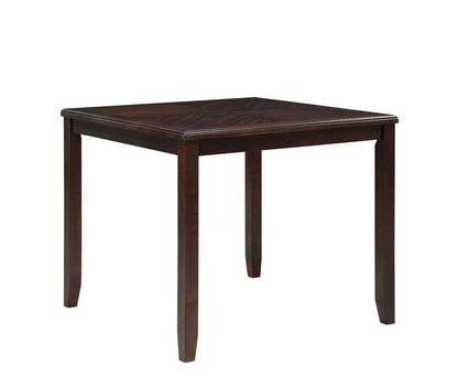 New Classic Furniture - Gia 5Pc 42in Square Counter Table & 4 Chairs-Cherry - D1701-542-CHY veiw 4