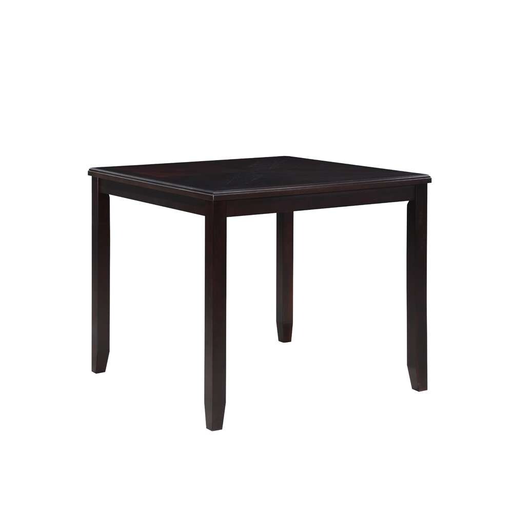 New Classic Furniture - Gia 5Pc 42in Square Counter Table & 4 Chairs-Ebony - D1701-542-EBY veiw 4