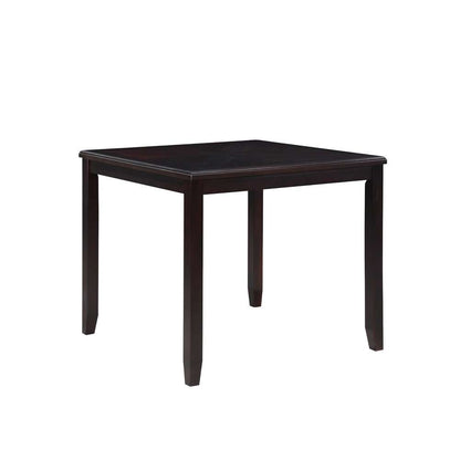 New Classic Furniture - Gia 5Pc 42in Square Counter Table & 4 Chairs-Ebony - D1701-542-EBY veiw 4