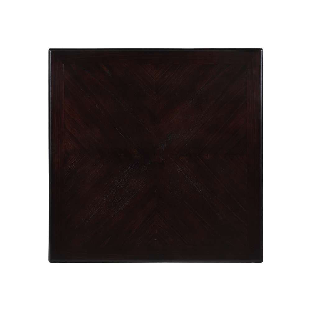 New Classic Furniture - Gia 5Pc 42in Square Counter Table & 4 Chairs-Ebony - D1701-542-EBY veiw 7