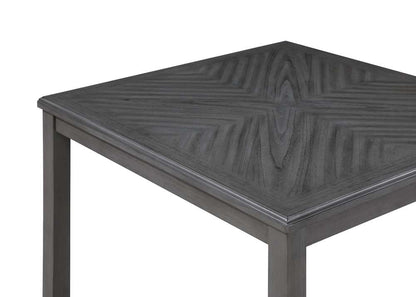 New Classic Furniture - Gia 5Pc 42in Square Counter Table & 4 Chairs-Gray - D1701-542-GRY veiw 6