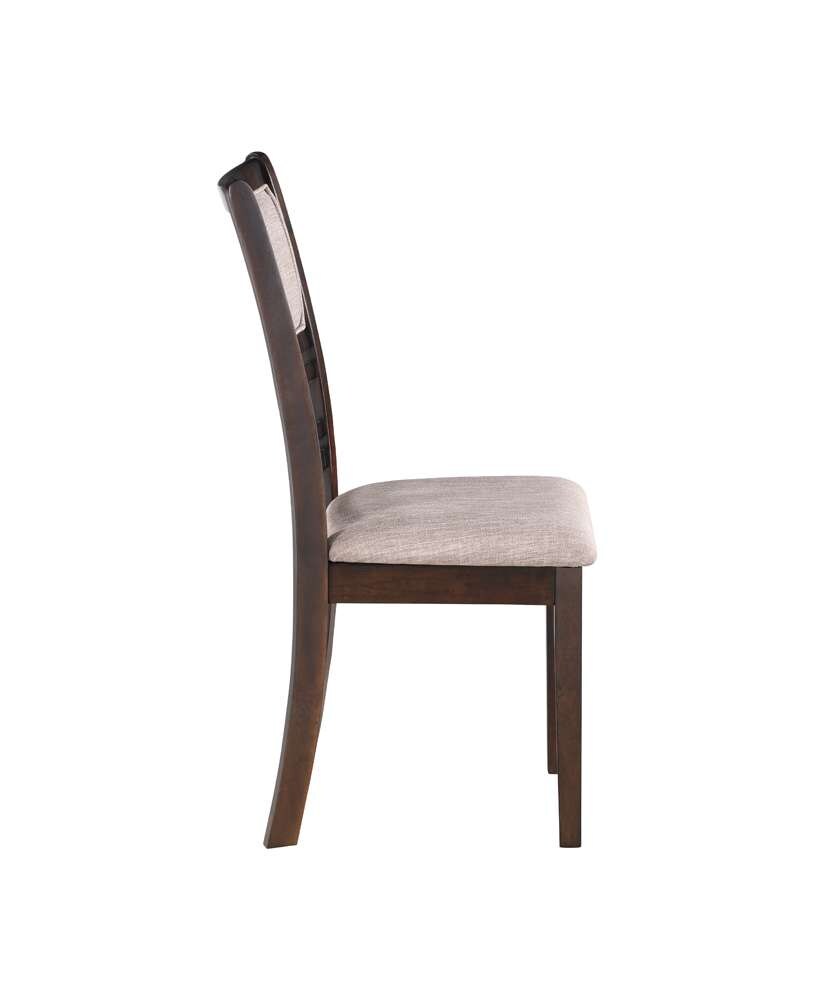 New Classic Furniture - Gia 5Pc 48in Rect. Dining Table & 4 Chairs-Cherry - D1701-548-CHY veiw 2