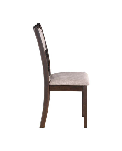 New Classic Furniture - Gia 5Pc 48in Rect. Dining Table & 4 Chairs-Cherry - D1701-548-CHY veiw 2
