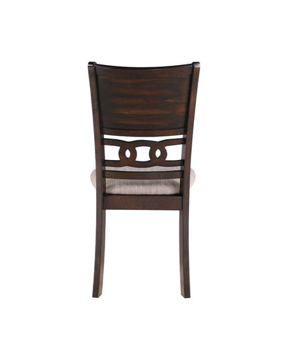 New Classic Furniture - Gia 5Pc 48in Rect. Dining Table & 4 Chairs-Cherry - D1701-548-CHY veiw 3