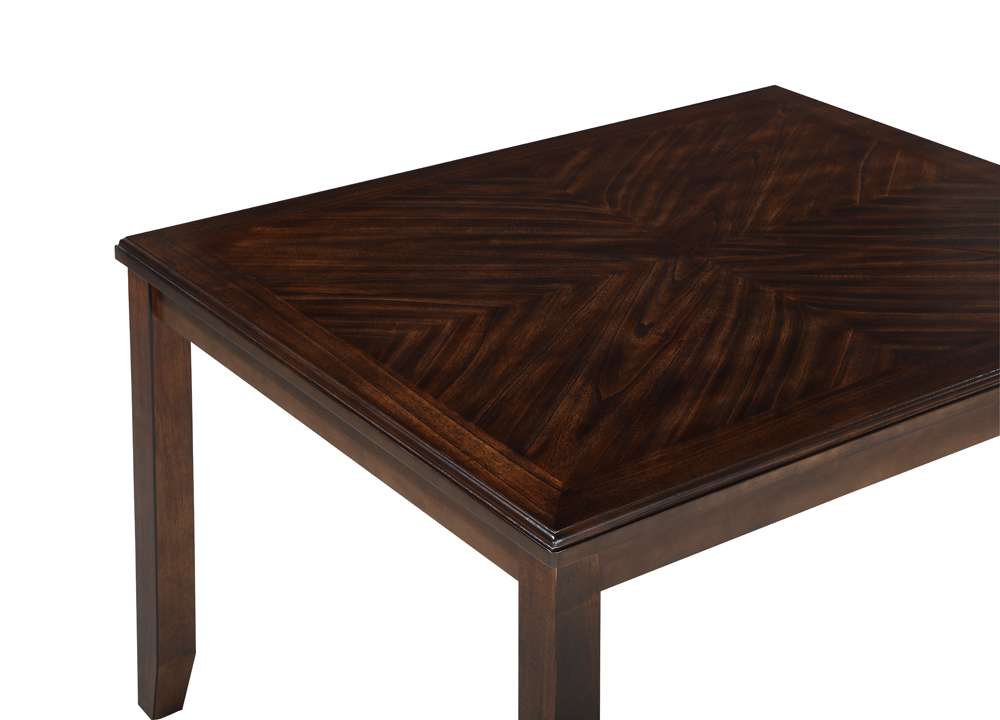 New Classic Furniture - Gia 5Pc 48in Rect. Dining Table & 4 Chairs-Cherry - D1701-548-CHY veiw 8