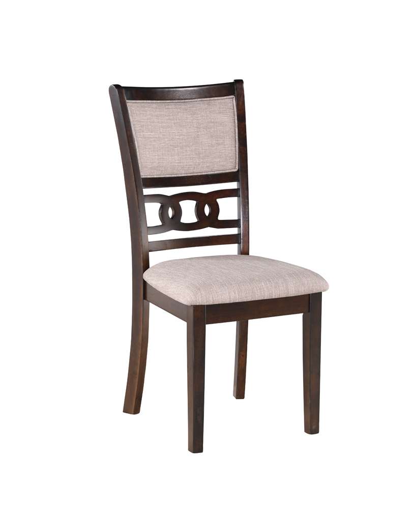 New Classic Furniture - Gia 5Pc 48in Rect. Dining Table & 4 Chairs-Cherry - D1701-548-CHY veiw 10