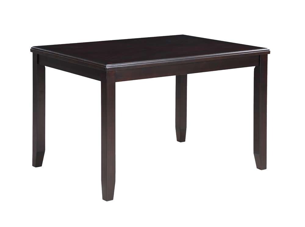 New Classic Furniture - Gia 5Pc 48in Rect. Dining Table & 4 Chairs-Ebony - D1701-548-EBY veiw 5