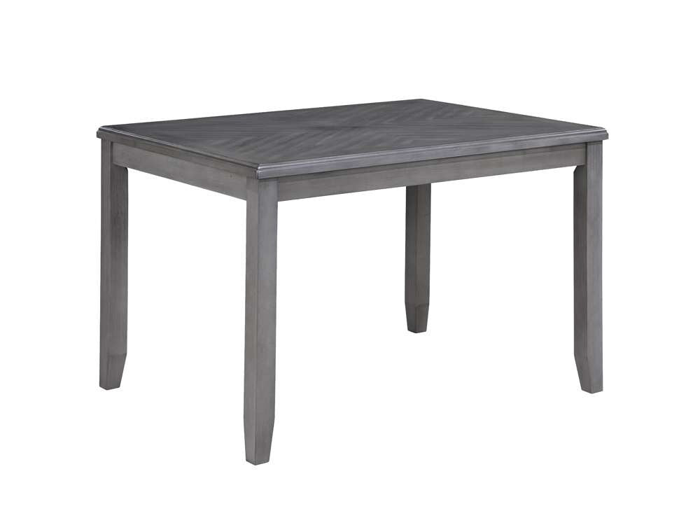 New Classic Furniture - Gia 5Pc 48in Rect. Dining Table & 4 Chairs-Gray - D1701-548-GRY veiw 6