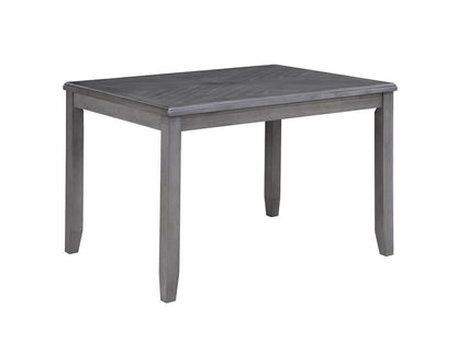 New Classic Furniture - Gia 5Pc 48in Rect. Dining Table & 4 Chairs-Gray - D1701-548-GRY veiw 6