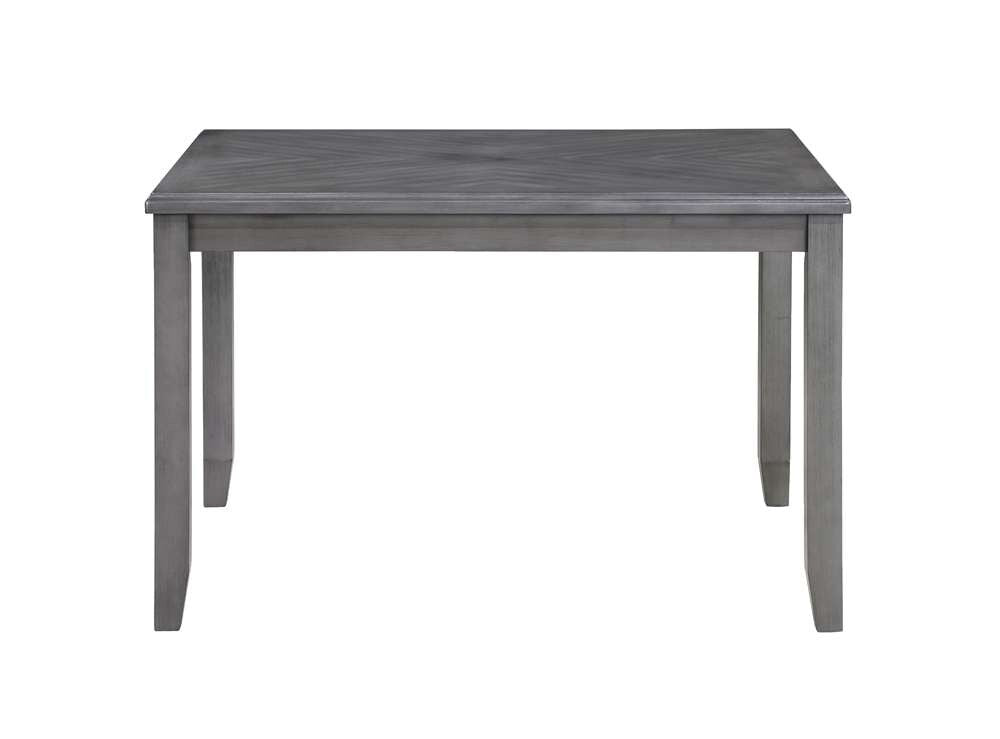 New Classic Furniture - Gia 5Pc 48in Rect. Dining Table & 4 Chairs-Gray - D1701-548-GRY veiw 7