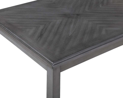 New Classic Furniture - Gia 5Pc 48in Rect. Dining Table & 4 Chairs-Gray - D1701-548-GRY veiw 9